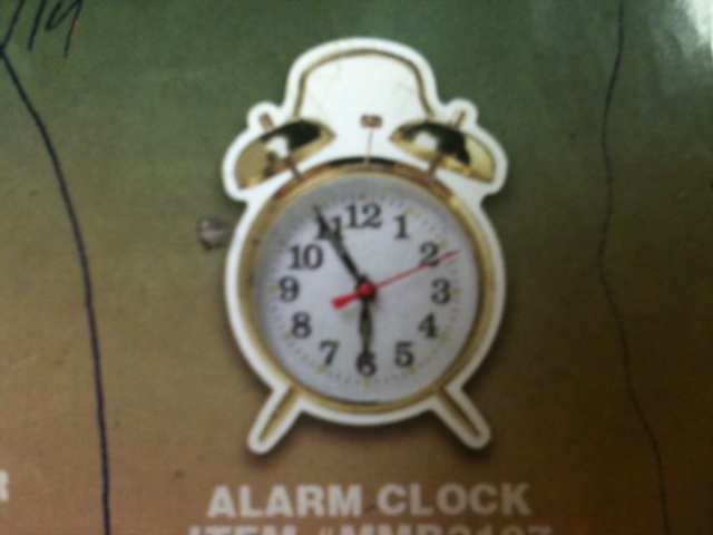 Alarm Clock Thin Stock Magnet
GM-MMB3107